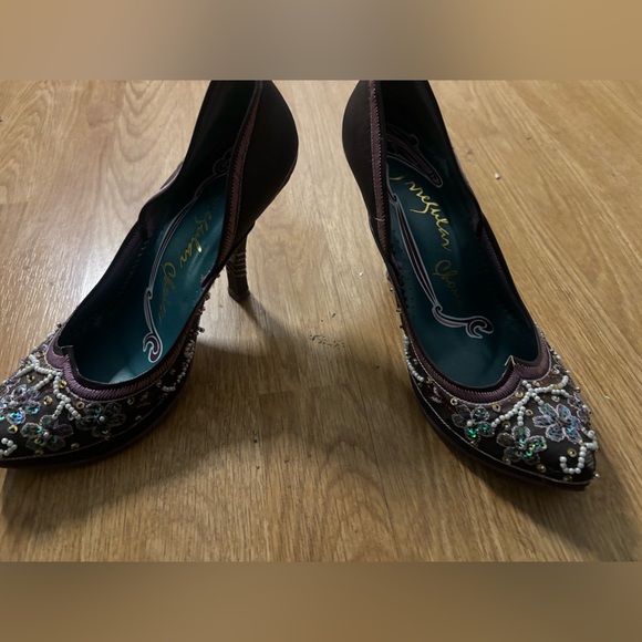 Irregular choice | EUC Women's size 10 stiletto | Embellished, beaded heels - Picture 7 of 10